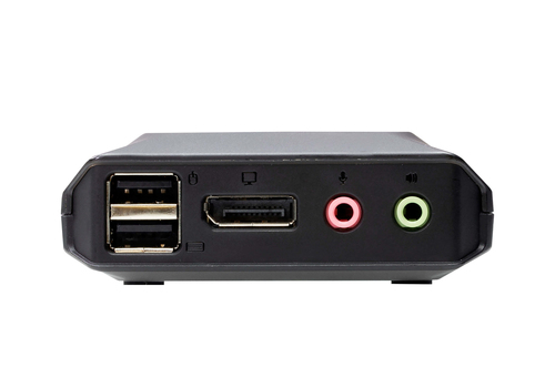 ATEN 2-Port USB-C DisplayPort Hybrid Cable KVM Switch – image 2
