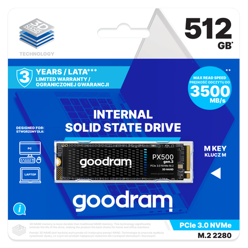 Goodram PX500 GEN.3 SSDPR-PX500-512-80-G3 – image 2