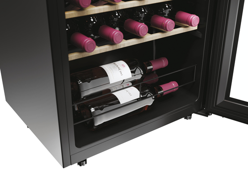 Haier Wine Bank 50 Series 3 HWS34GGH1 Compressor wine cooler Freestanding Black 34 bottle(s) – image 9