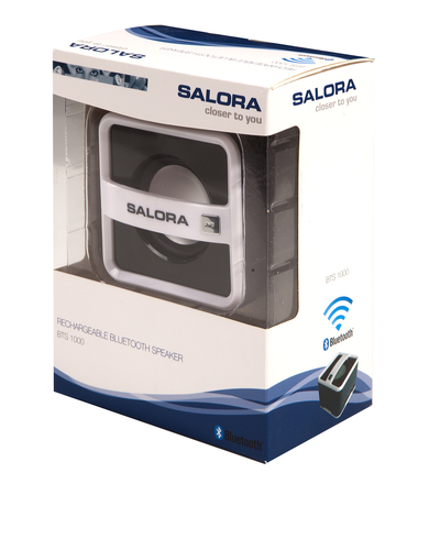 Salora BTS1000 portable/party speaker Black, White – image 4