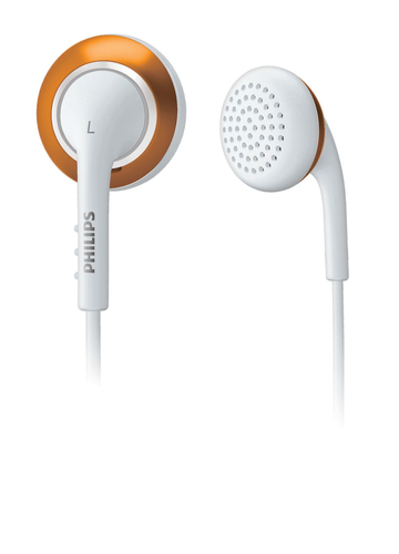 Philips SHE2646/27 headphones/headset Wired In-ear Orange, White