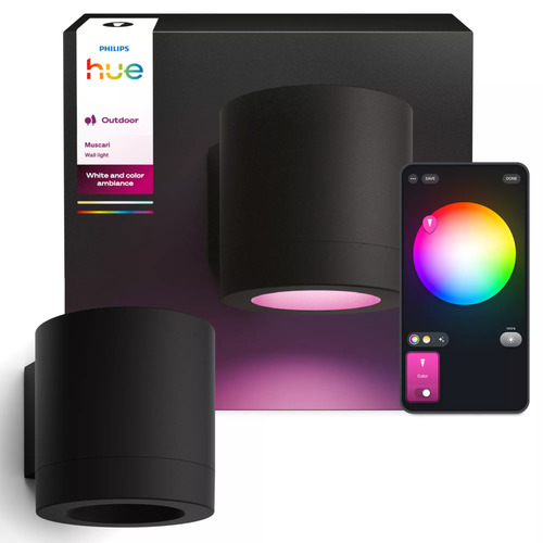 Philips Hue Muscari Wandstrahler Außenbereich – Foto 4 von 4