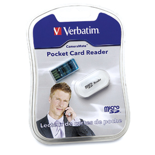 Verbatim CameraMate™ Pocket Reader (microSD)