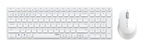 Hama 9700M клавиатура Мышь входит в комплектацию Офисная QWERTZ Немецкий Белый