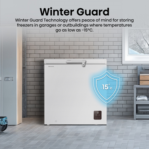 Hisense FC200N1AWE1 Chest Freezer - White - E Rated – image 4