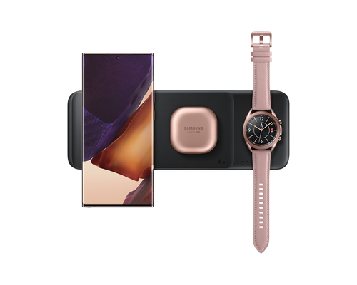 Samsung EP-P6300TBEGWW mobile device charger Smartwatch, Universal Black USB Wireless charging Fast charging Indoor – image 2