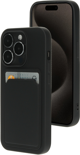 Stevige TPU Case met Kaarthouder en shockproof randen Ontdek de ultieme bescherming voor je smartphone met de TPU Case met Kaarthouder van Mobiparts.