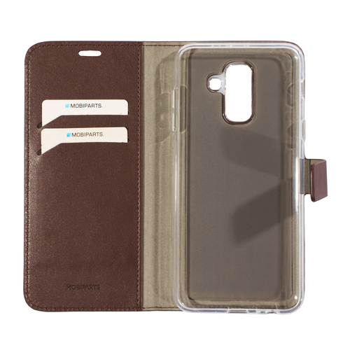 Mobiparts Classic Wallet Case Samsung Galaxy A6 Plus (2018) Brown – image 4