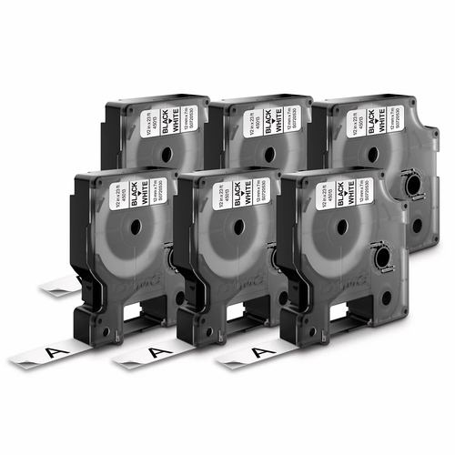 DYMO LABELMANAGER D1 TAPE 6 PK DYMO STANDARD LABEL (45013), ALWAYS USE DYMO-BRAN