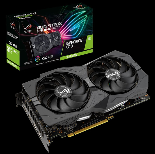 ASUS ROG GTX1660S-O6G-GAMING NVIDIA GeForce GTX 1660 SUPER 6 GB GDDR6