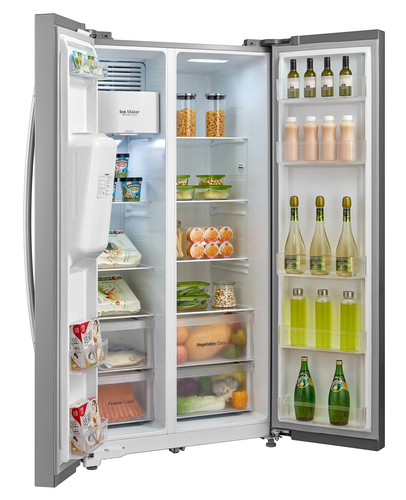 Daewoo FRN-SM20DVSI side-by-side refrigerator Freestanding – image 3