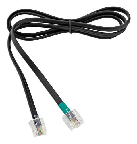 EPOS 1000712 audiokaabel 0,8 m RJ45 RJ11 Must, Türkiis