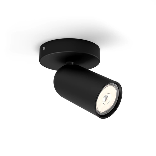 Philips Opbouwspot Pongee - Zwart - 13,8cm - Gu10, afbeelding 2