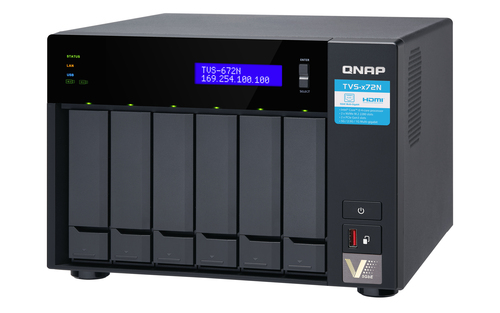 QNAP TVS-672N NAS Tower Intel® Core™ i3 i3-8100T – image 9