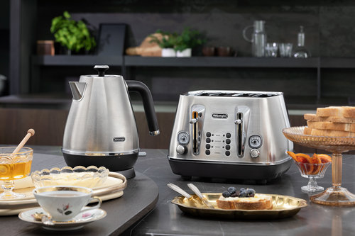 Delonghi Distinta X Silver Stainless Steel Kettle - Metal - image 5