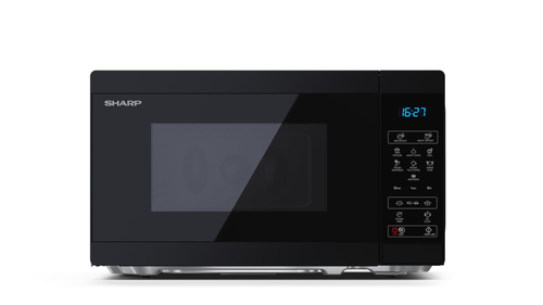 Sharp YC-MS02E-B микроволновая печь Черный Обычная (соло) микроволновая печь Столешница 20 L 800 W
