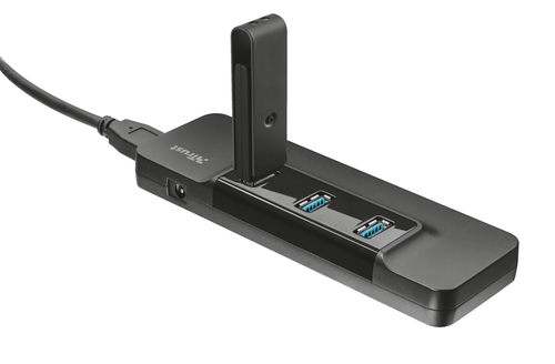 Trust 21807 interface hub USB 3.2 Gen 1 (3.1 Gen 1) Type-A 5000 Mbit/s Black – image 4