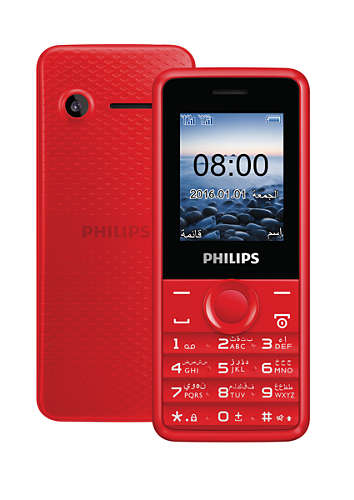 Philips Xenium Mobile Phone CTE103RD/89