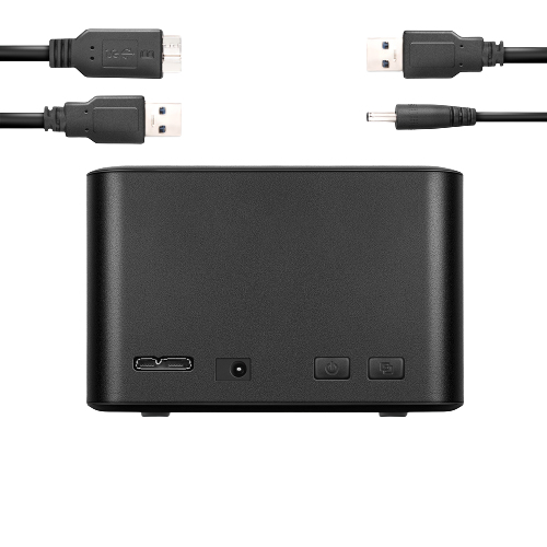 AXAGON Superspeed USB Dual 25 HDDSSD Mini-Dockingstation – Foto 10 von 11