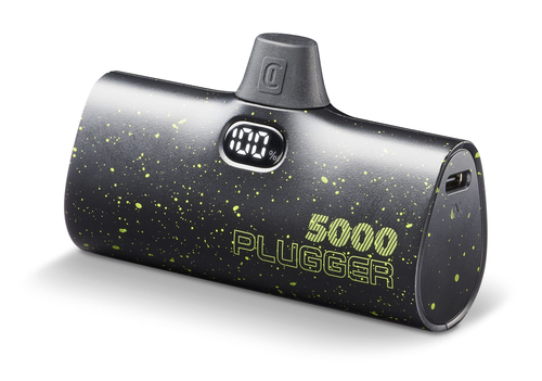 Cellularline PBPLUGGER5000K внешний аккумулятор 5000 mAh Черный