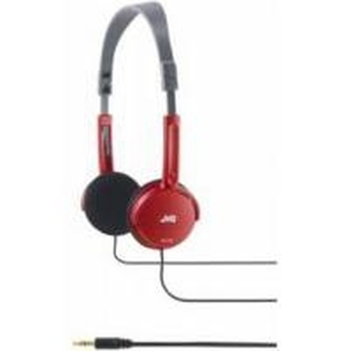 JVC HA-L50R headphones/headset Wired Red