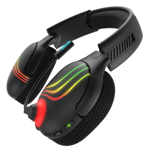 PDP 049-032-BK headphones/headset Wireless Head-band Gaming Bluetooth Black – image 9