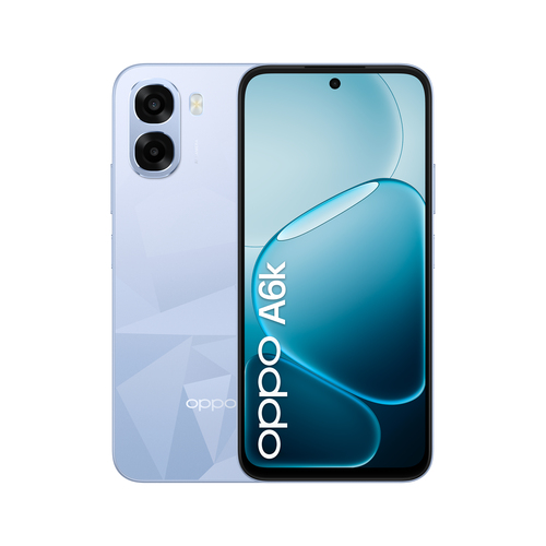 Oppo A6k 17.1 cm (6.75") Dual SIM Android 15 4G USB Type-C 4 GB 256 GB 6100 mAh Blue – image 1