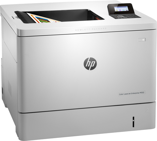 HP Color LaserJet Enterprise M552dn, Print, Front-facing USB printing; Two-sided printing – image 6
