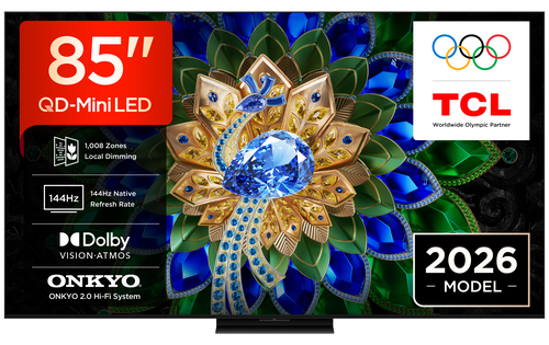 TCL MQLED80L 85MQLED80L TV 2.16 m (85") 4K Ultra HD Smart TV Wi-Fi Black 2500 cd/m² – image 8