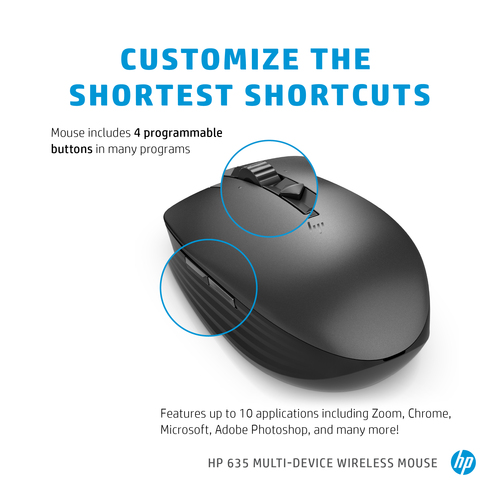HP 635 Multi-Device Wireless Mouse – image 6