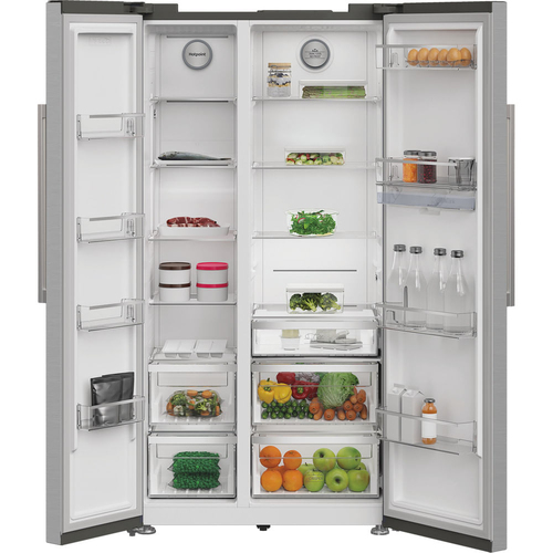 Hotpoint HPG26583WXP American Fridge Freezer in Silver with Water Non - image 4