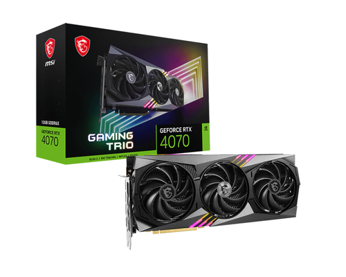 MSI GeForce RTX 4070 GAMING TRIO 12G