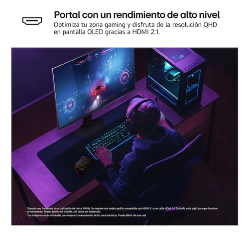 Monitor Gaming LG 27GX704A-B