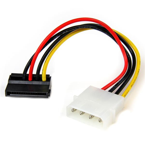 StarTech.com 6in 4 Pin LP4 to Left Angle SATA Power Cable Adapter - LP4 to SATA Power Adapter (SATAPOWADPL) Strømforsyningsadapter 15cm