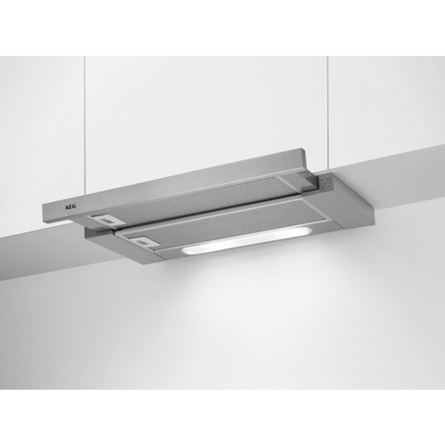 AEG DPB3632M Semi built-in (pull out) Grey 368 m³/h