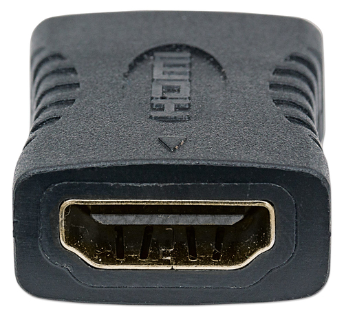 Manhattan Acoplador/conector HDMI recto, 4K@60 Hz, apto para TODOS los usos 4K y 1080p/HD, une 2 cables HDMI de hasta 5 m por lado, hembra/hembra, negro, Ultra HD 4K×2K, garantía de por vida, equivalente a GCHDMIFF imagen 5