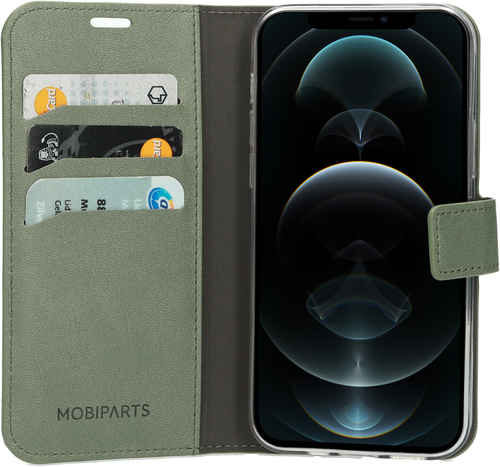 Mobiparts Classic Wallet Case Apple iPhone 12/12 Pro Stone Green – image 7