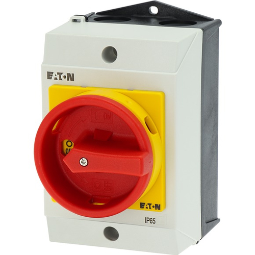 Eaton Nockenschalter 20 A 1 x 90 Â° Gelb, Rot T0-3-8342/I1/SVB 1 St. (207159)