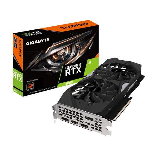 GIGABYTE GV-N2060WF2-6GD graphics card NVIDIA GeForce RTX 2060 – image 1