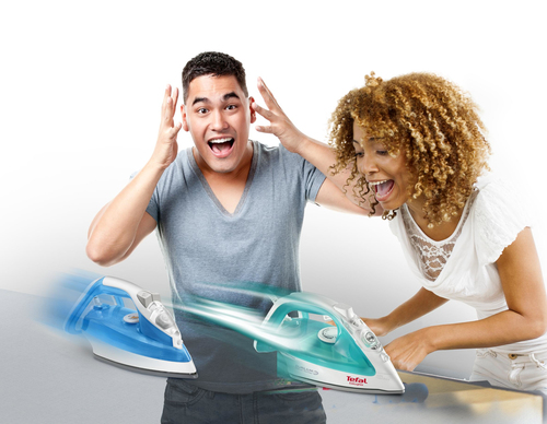 Tefal EasyGliss FV3951 iron Steam iron Durilium soleplate – image 5