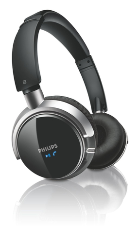 Philips SHB9000/00 headphones/headset Wired & Wireless Head-band Calls/Music Bluetooth Black, Silver