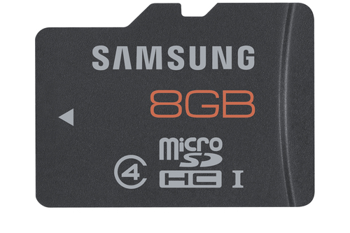 Samsung MB-MP8GB 8 GB MicroSDHC Class 4