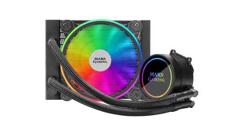 Mars Gaming ML120 computer cooling system Processor All-in-one liquid cooler – image 2