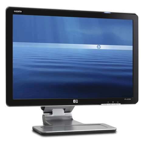 HP w2228h computer monitor – image 2