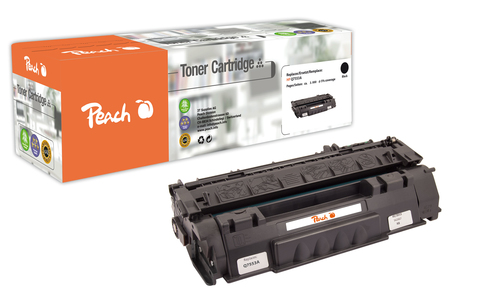 Peach PT253 toner cartridge 1 pc(s) Compatible Black