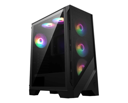 Msi Mag Forge 120A Airflow Atx Mid-Tower PC Case - Black - image 1