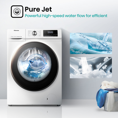 Hisense WFQA9014EVJM washing machine Front-load – image 9