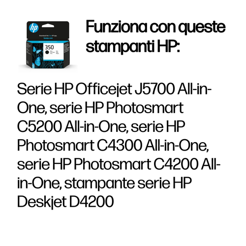 HP 350 – Cartuccia nero originale