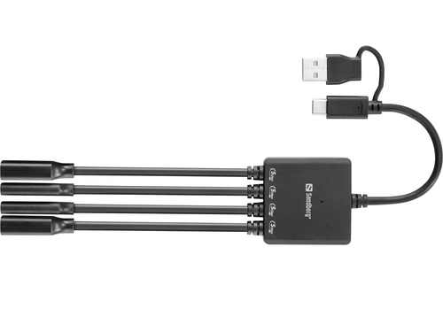Sandberg USB-C/A to 2A+2C Splitter – image 2