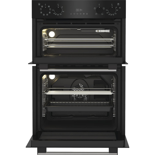 Hotpoint Dih 82G B Built In Electric Double Oven - Black - A/A Rated, Black - image 2